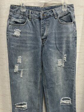 Women's Light Blue Denim Large Jeans (162)